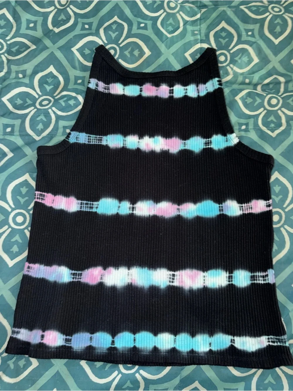 Justice tie-dyed tank
